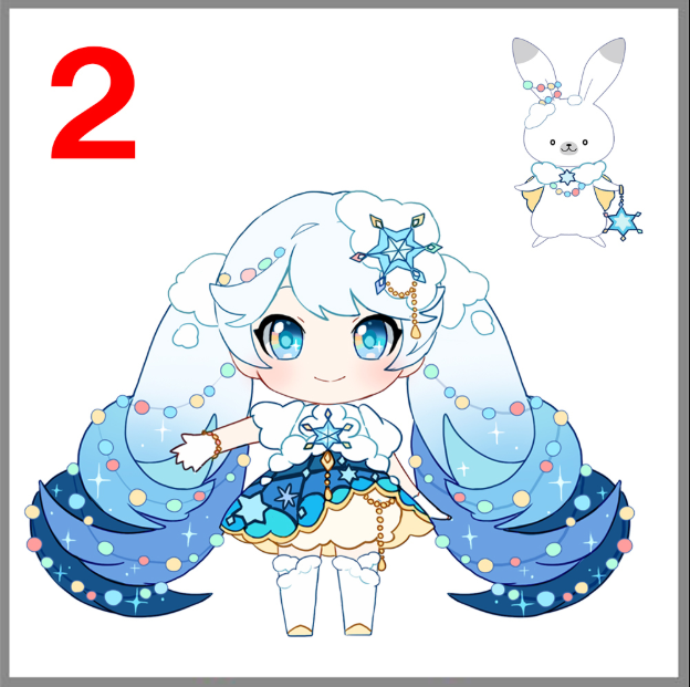 6 Finalis Desain Snow Miku 2021 diumumkan, Saatnya voting! - Otaku Mobileague