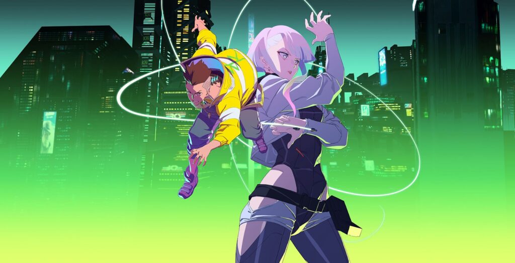 Poster Anime Cyberpunk: Edgerunner