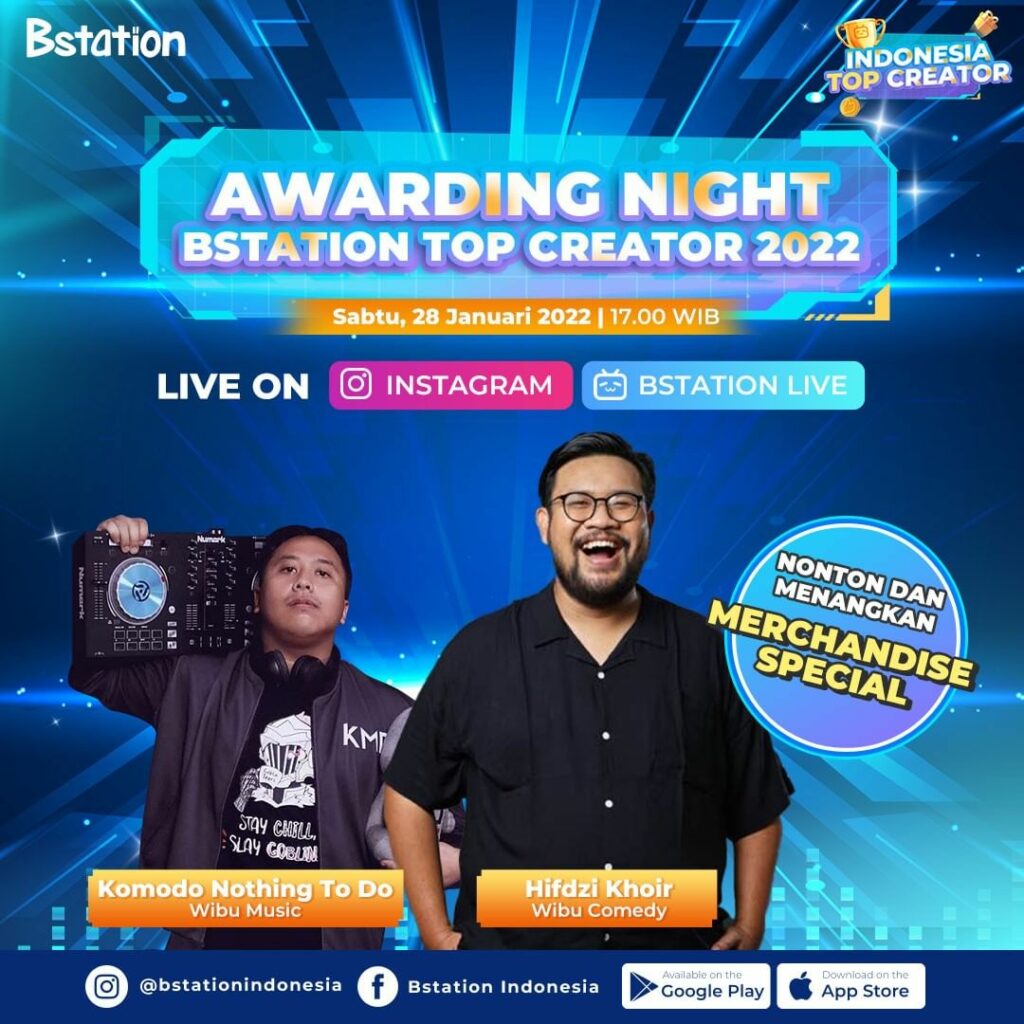 BSTATION INDONESIA TOP CREATOR AWARD