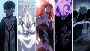 5 karakter terkuat di anime solo leveling